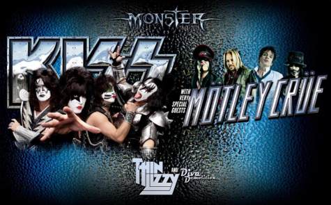 Kiss, Motley Crüe y Thin Lizzy, gira por Australia en mayo