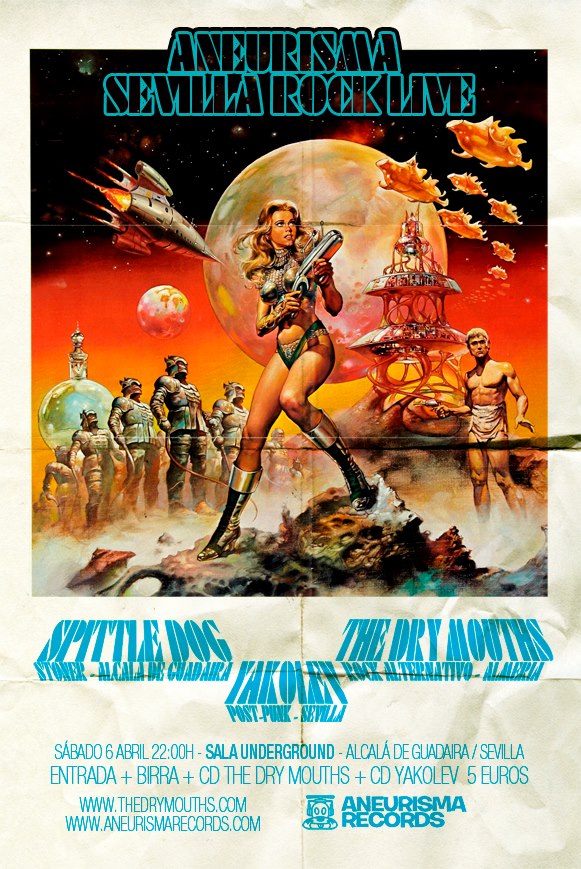 Aneurisma Sevilla Rock Live, recibe la primavera a golpe de rock