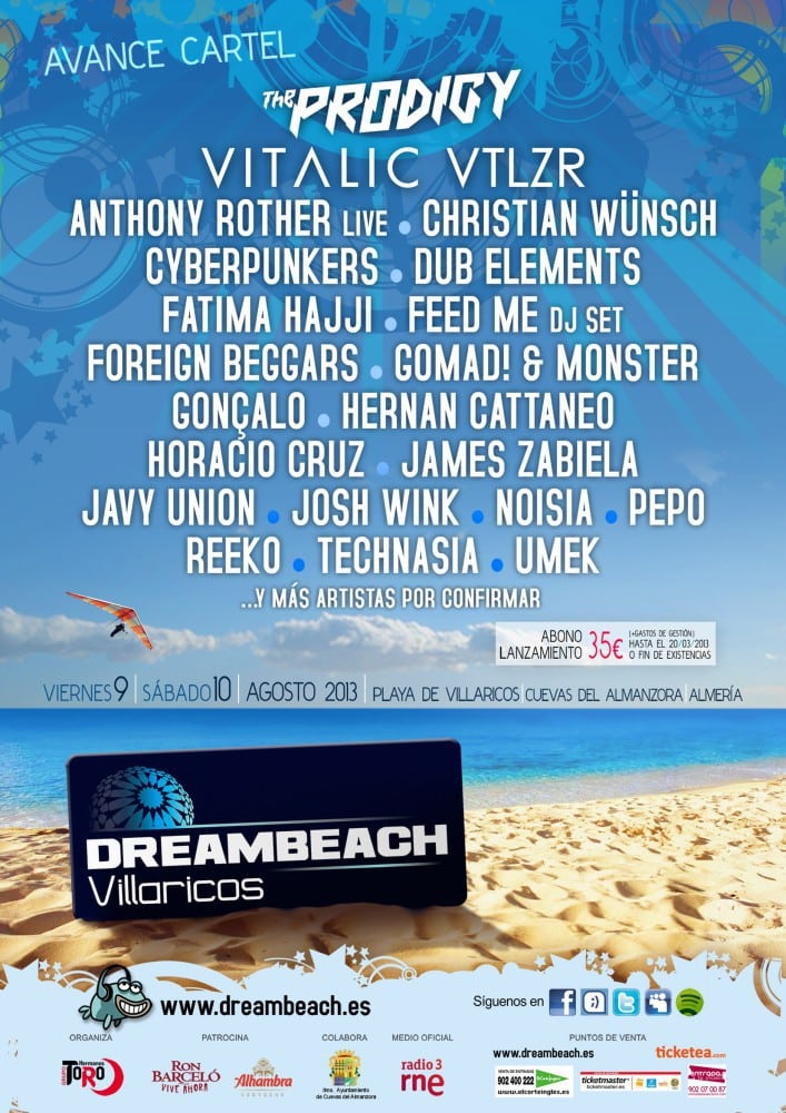 Dreambeach Villaricos organiza el concurso Andalucía Suena DJ