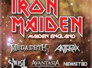 Megadeth, Anthrax y Newsted cierran el cartel del Sonisphere Spain 2013
