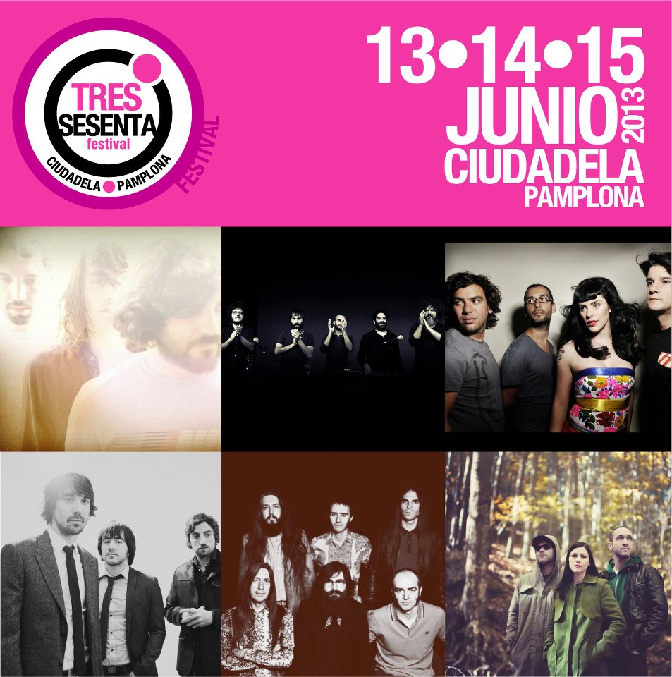 Primeros confirmados para el Tres Sesenta Festival de Pamplona