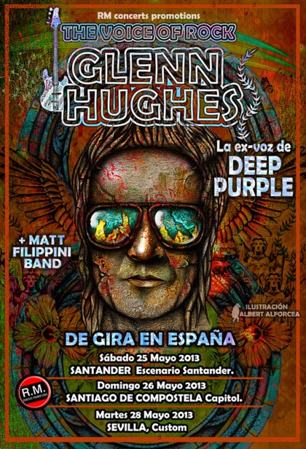 Glenn Hughes tardó solo 19 días en grabar su nuevo disco