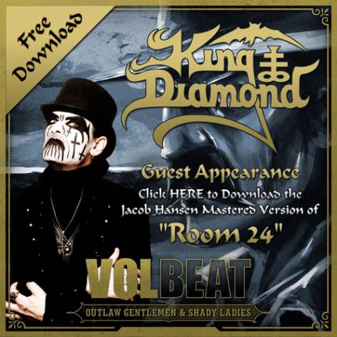 Volbeat cuelgan, en descarga directa, la canción que grabaron con King Diamond