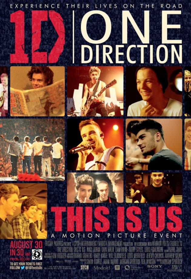 One Direction estrenarán «This is us» el 30 de agosto