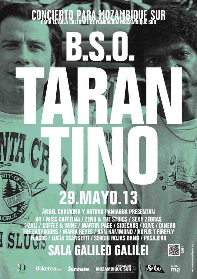 Solidario homenaje a Tarantino por parte del mejor pop nacional