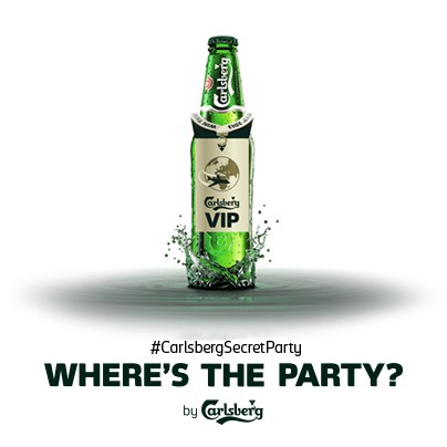 Vive la Secret Party con Carlsberg