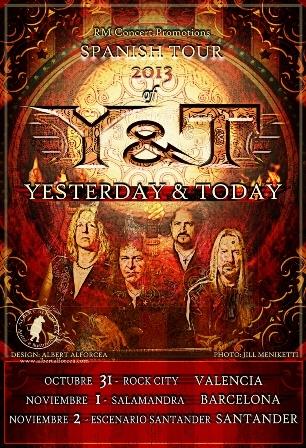 Y&T, gira por España entre octubre y noviembre