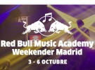 Red Bull Music Academy Weekender, del 3 al 6 de octubre en Madrid