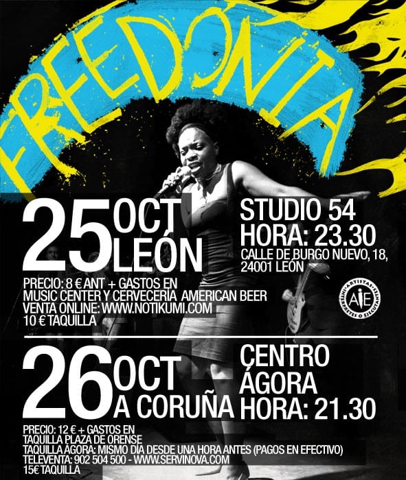 Freedonia, comienza su gira por España