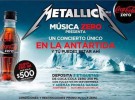 Metallica tocarán en la Antártida en diciembre