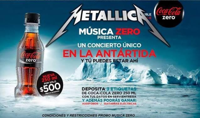 Metallica tocarán en la Antártida en diciembre