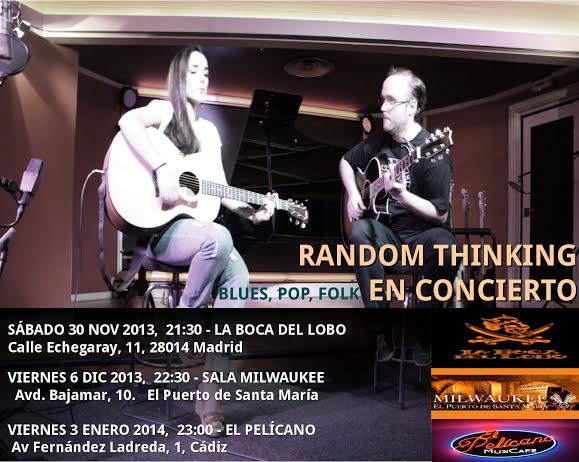Random Thinking, os adelantamos sus próximos conciertos
