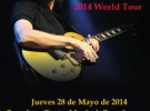 El ex guitarrista de Genesis Steve Hackett actuará en Barcelona a finales de mayo