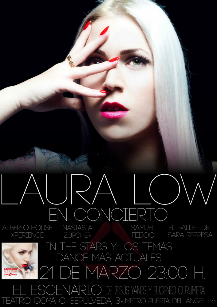 Laura Low, toda la información de su concierto en Madrid