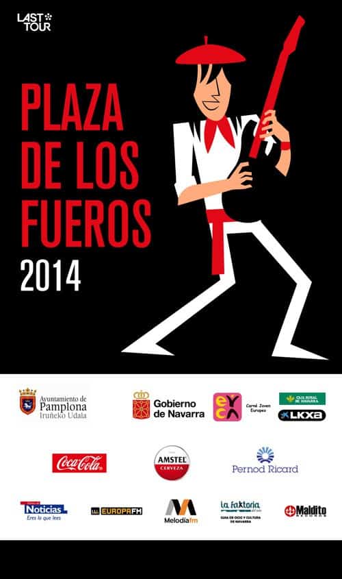 San Fermín 2014, programación de la Plaza de los Fueros