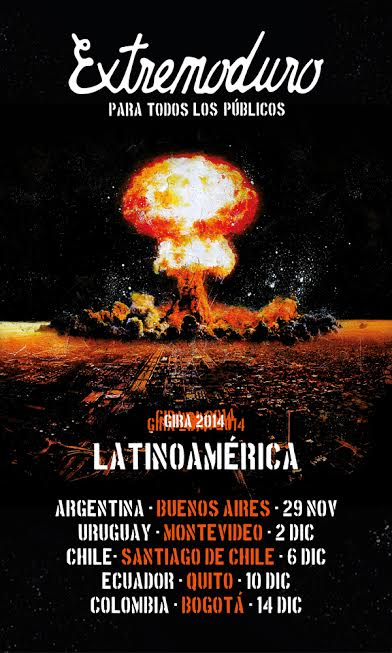 Extremoduro anuncia su gira por Latinoamérica