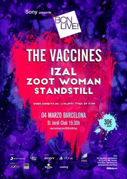 BCN Live!, cartel completo y búsqueda de banda de apertura