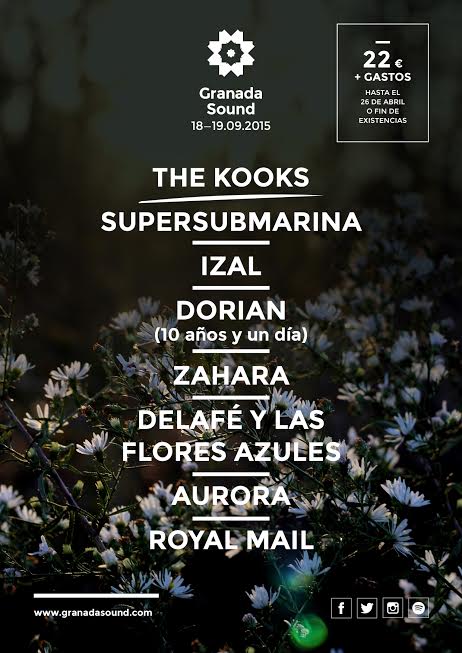 Granada Sound 2015, cartel y detalles del festival