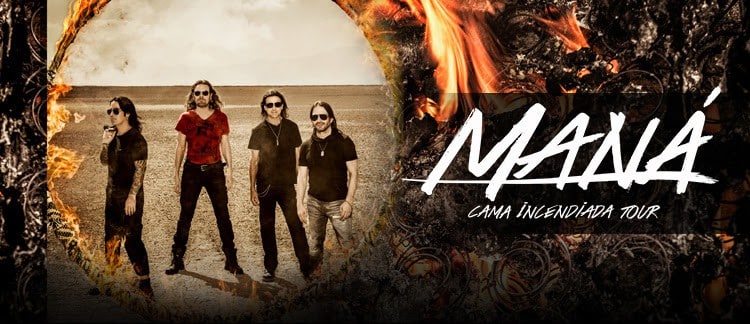 Maná, Málaga y Benidorm disfrutarán de su gira Cama Incendiada Tour
