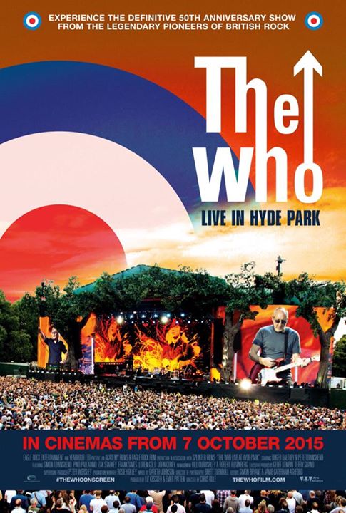 The Who, Live in Hyde Park en los cines a partir del 7 de octubre