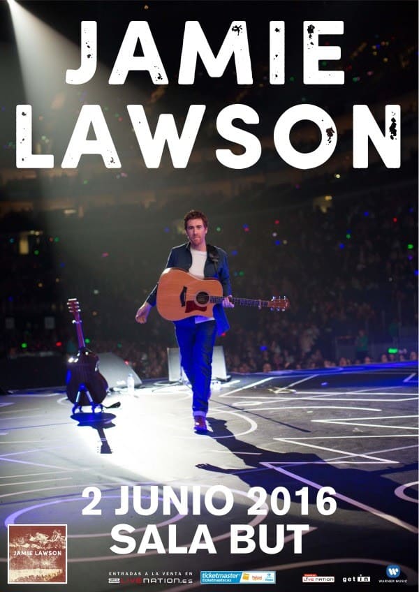 Jamie Lawson, único concierto en España, el 2 de junio en Madrid