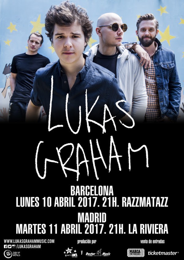 Lukas Graham, gira por España en abril de 2017