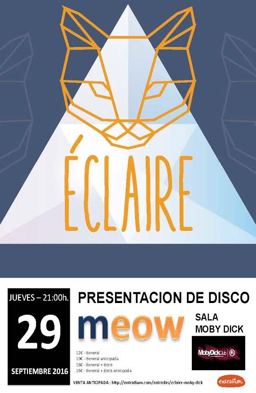 Éclaire editan Meow, su primer disco de estudio