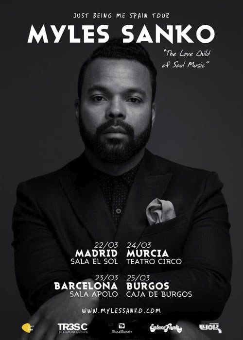 Myles Sanko, gira por España en marzo