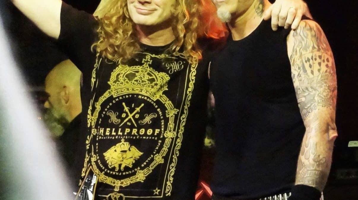 ¿Son amigos Dave Mustaine y James Hetfield?