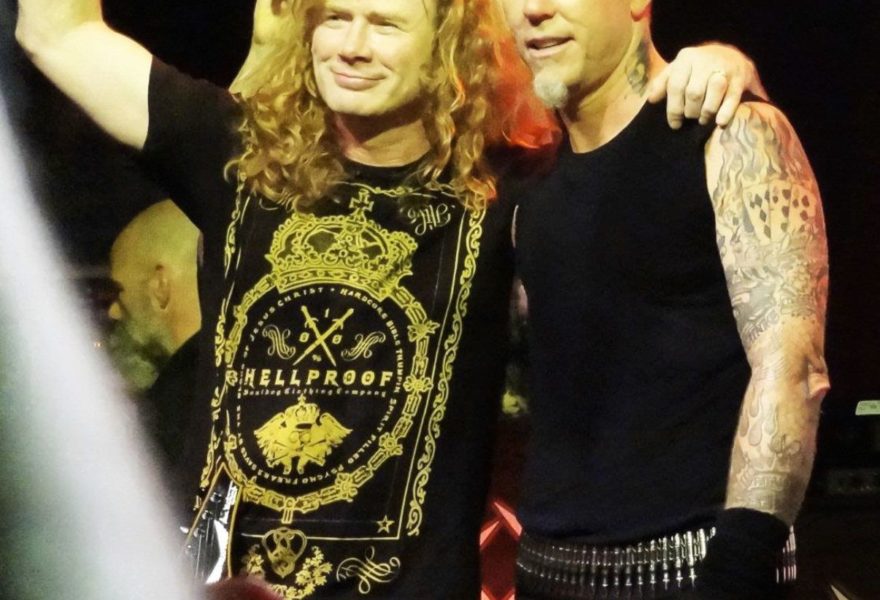 ¿Son amigos Dave Mustaine y James Hetfield?