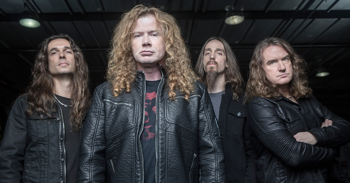 Megadeth entran en el estudio para grabar su nuevo disco