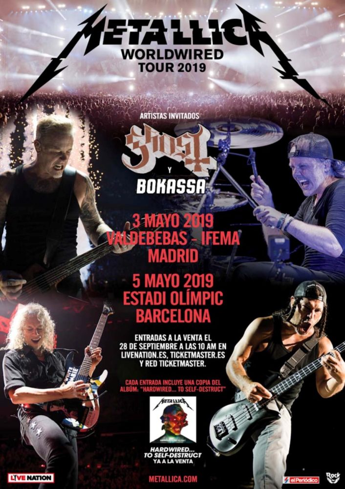 Metallica, al Rock in Rio 2011 y nuevo disco