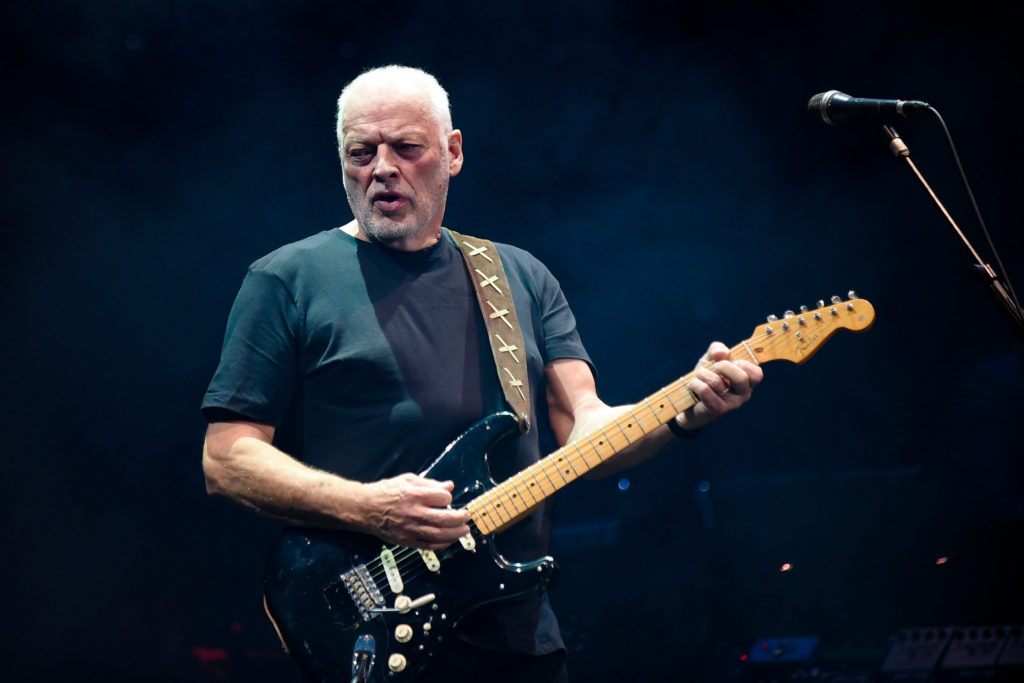 David Gilmour y la subasta ecológica de sus guitarras