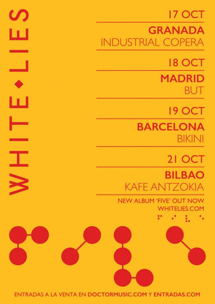White Lies, gira por España en octubre