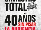 Siniestro Total darán su último concierto el 6 de mayo en Madrid