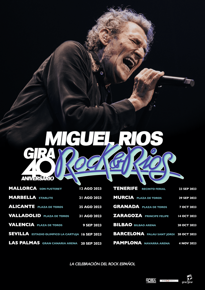 Miguel Ríos, últimas entradas para su próximo concierto en Barcelona