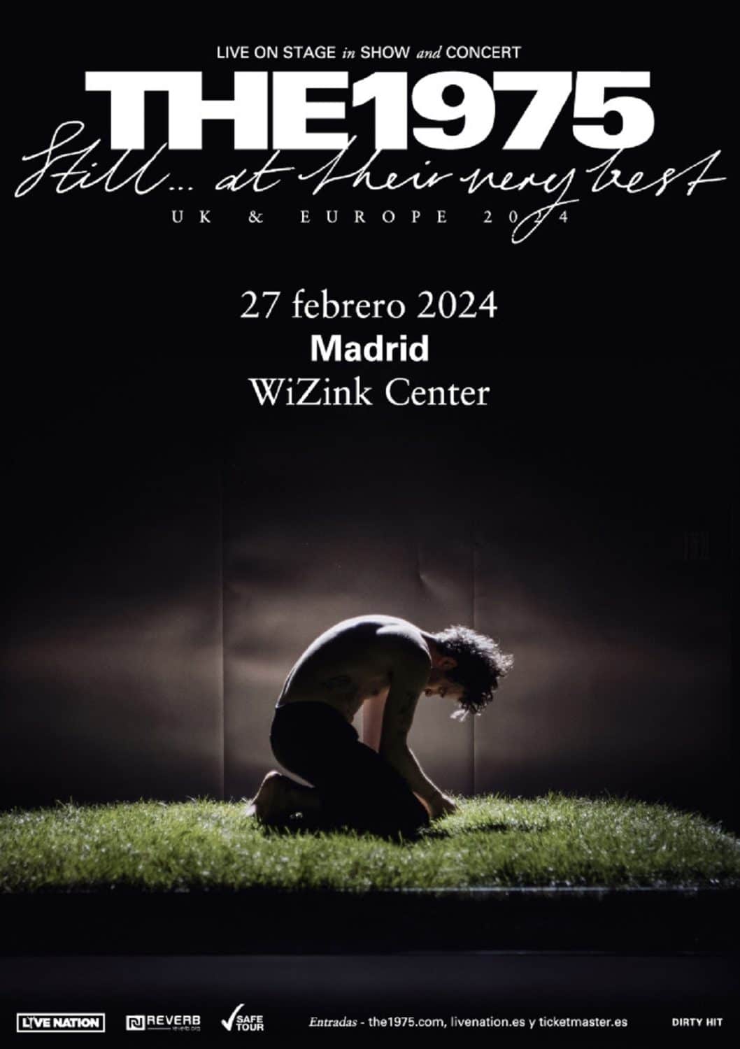 The 1975 will play on February 27, 2024 in Madrid
