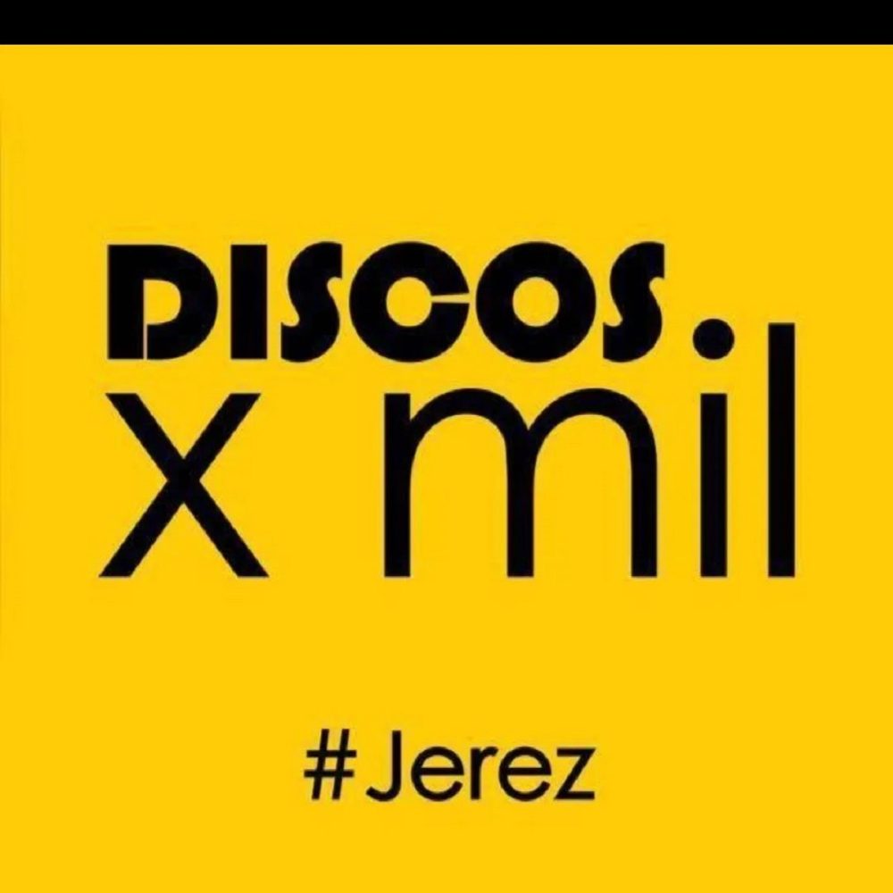 Detalles de la I Feria del disco en Jerez de la Frontera (Cádiz)