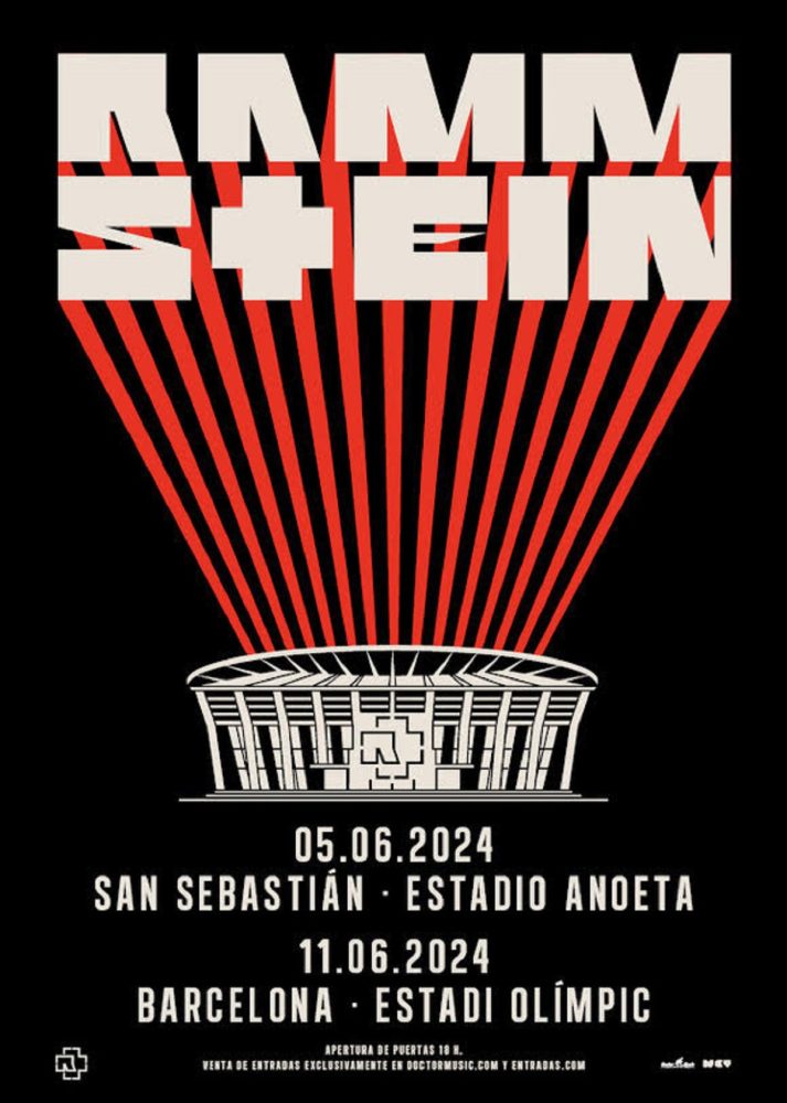 Rammstein, todos los detalles de su gira por España en 2024
