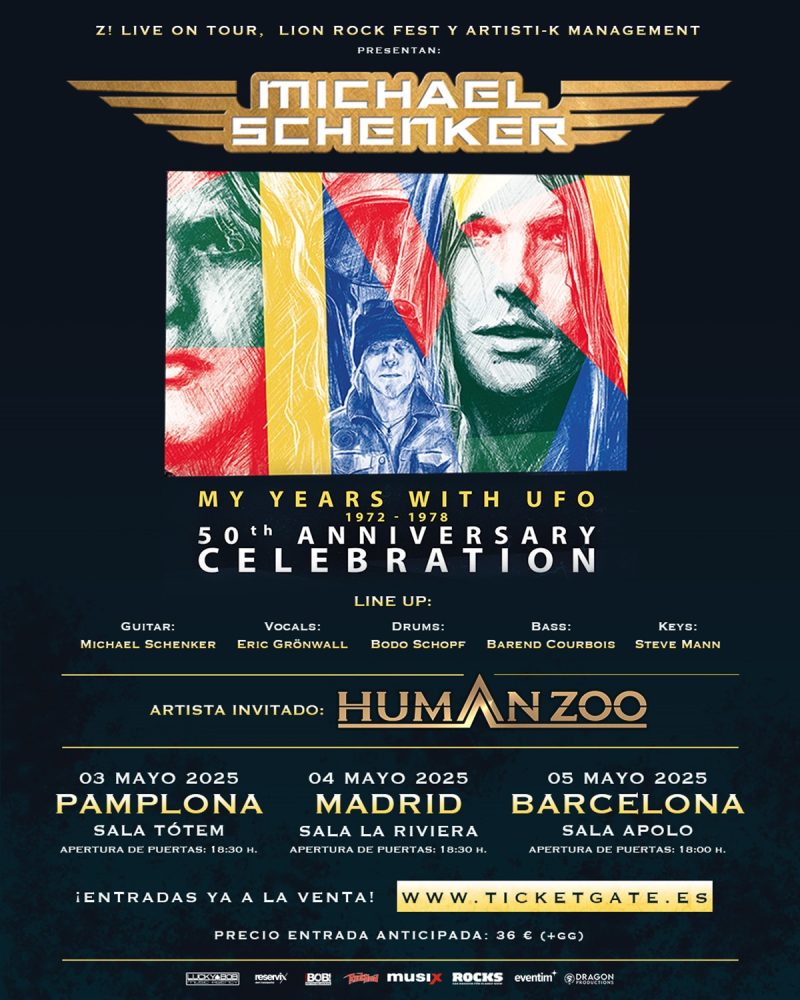 Michael Schenker, información importante de su próxima gira por España