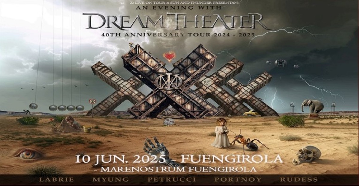 Dream Theater tocarán en Fuengirola el 10 de junio