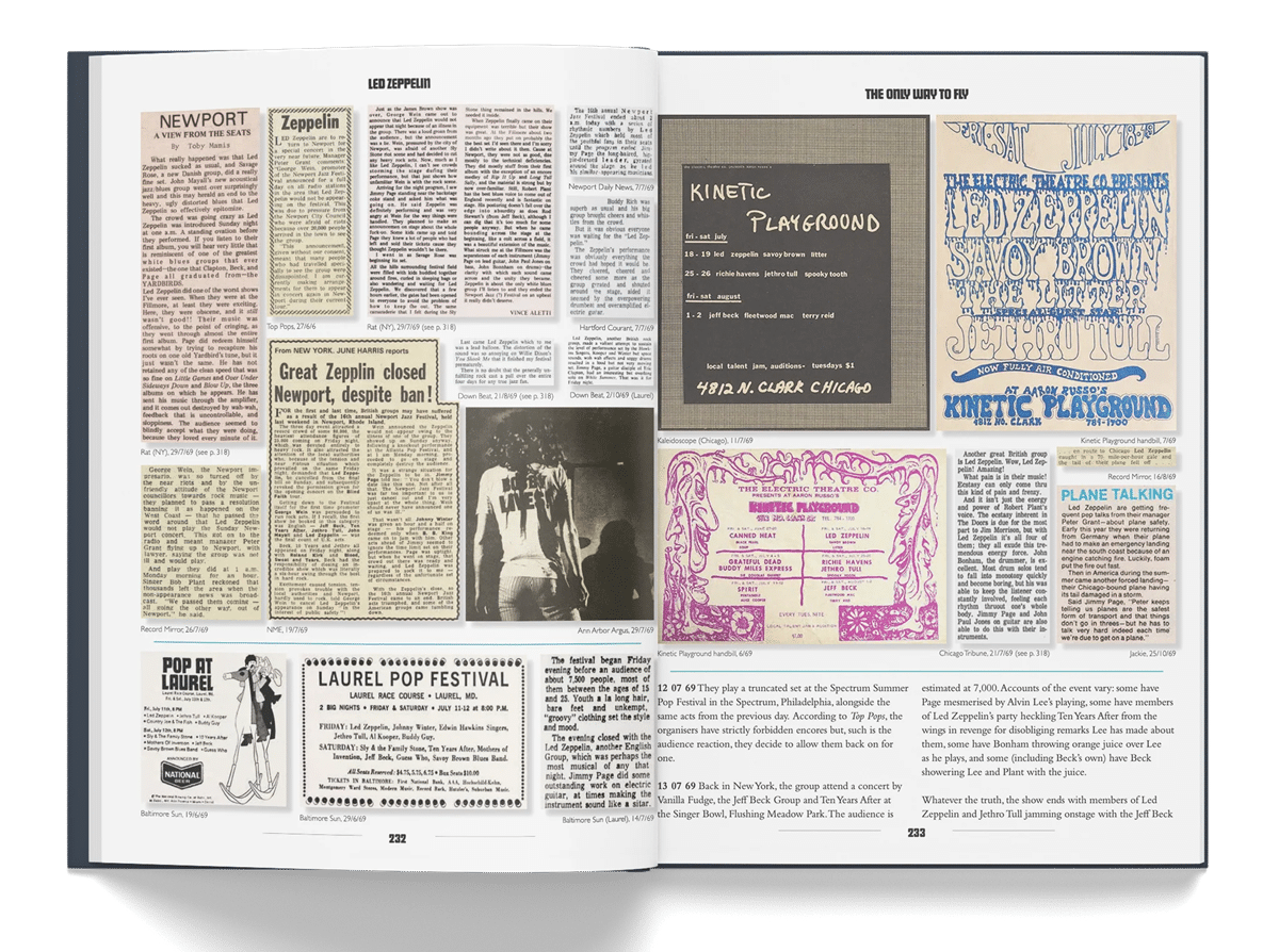 El libro Led Zeppelin: the only way to fly se editará en septiembre