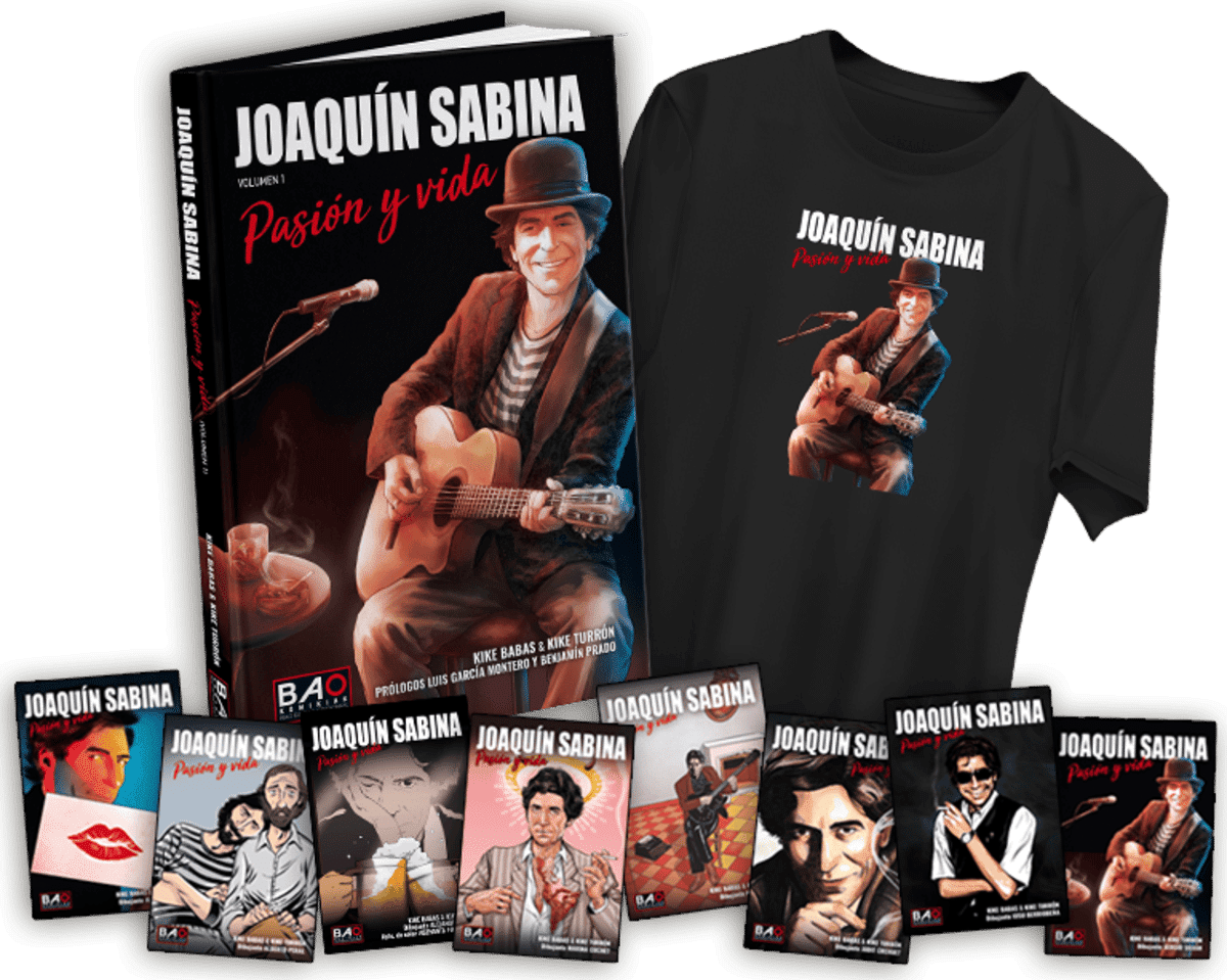 La novela gráfica de Joaquín Sabina ya en preventa