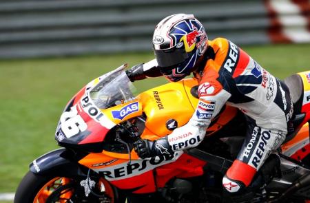 Dani Pedrosa consigue la pole en Sepang