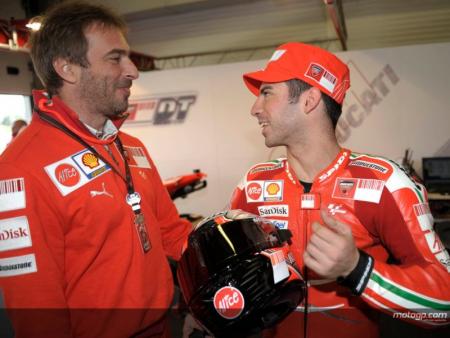 Melandri no se acaba de adaptar a la bala roja