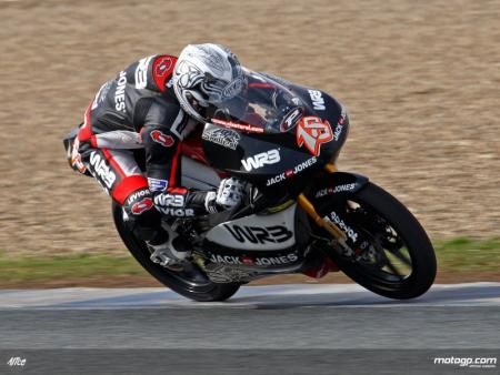 Jornada matutina para los pilotos de 125cc en Jerez