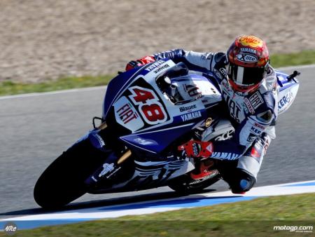 Jorge Lorenzo ha sido el más rápido de la primera jornada en Jerez