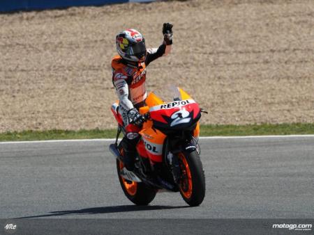 Increíble carrera de Dani Pedrosa en Jerez