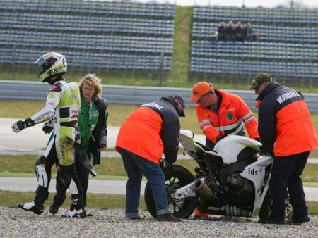 Fonsi Nieto quinto en la sesión de entrenamientos en Assen