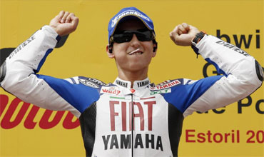Jorge Lorenzo ha conseguido su primera victoria en MotoGP